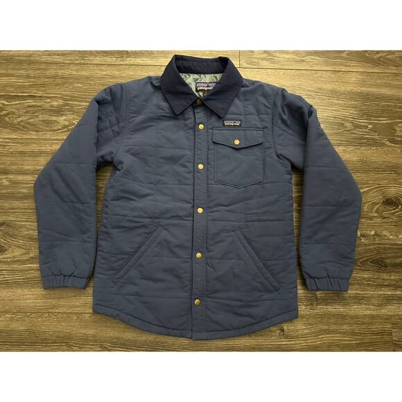 Patagonia Other - Patagonia Boys' Quilted Shacket size Large Blue